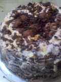 Torta círculo al cuadrado