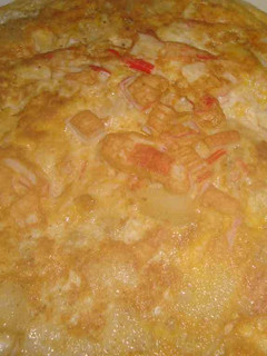 Una foto de Tortilla de patatas con palitos de cangrejo