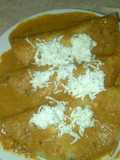 Enchiladas de mi amiga Paty