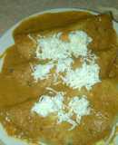 Enchiladas de mi amiga Paty