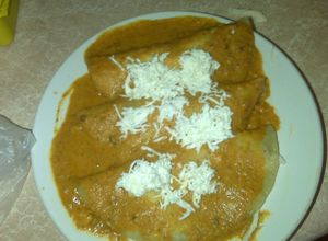 Una foto de Enchiladas de mi amiga Paty