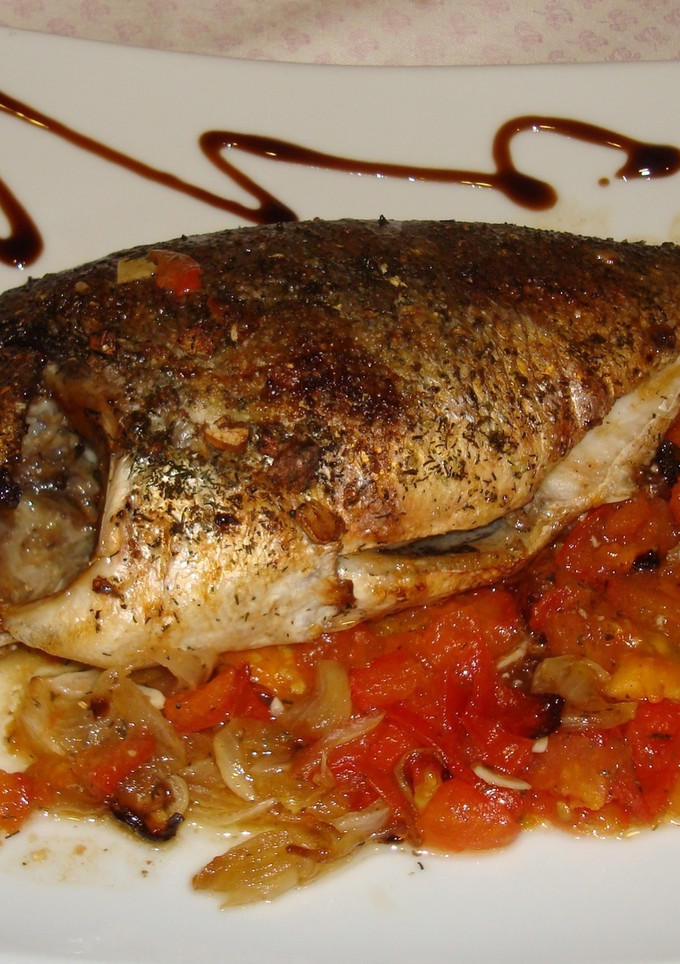 Una foto de Asado de Dorada de mi marido (Vicente)