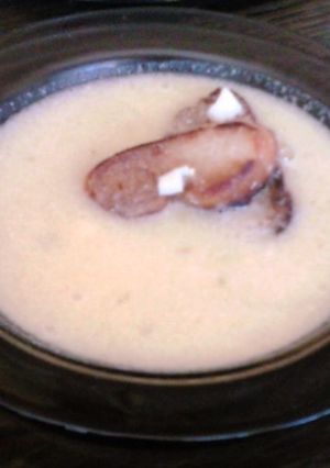 Una foto de Crema de papa de mi hermana