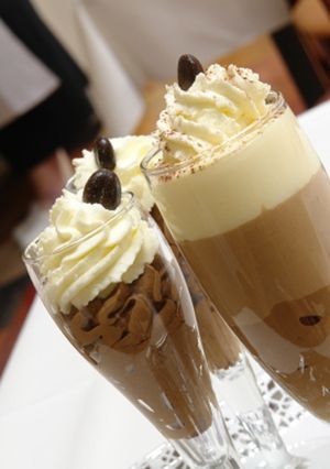Una foto de Mousse de café