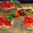 Tartaletas de crema con fresas
