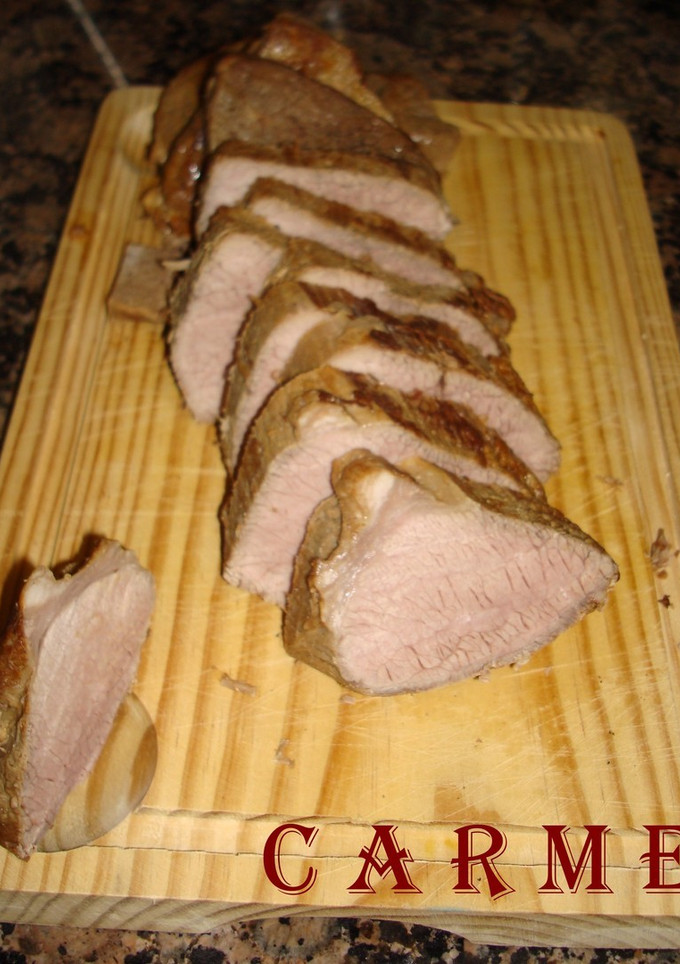 Una foto de Filete de ternera a las cuatro pimientas