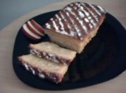 Una foto de torta de manteca de cerdo