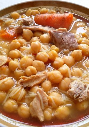 A picture of Traditional Cocido (Pressure Cooker).