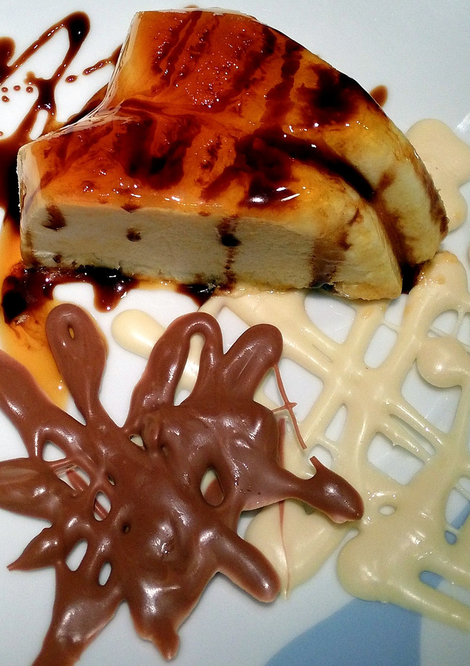 Una foto de Mousse helado de piña