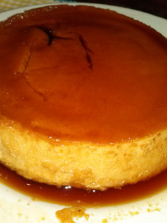 Una foto de Flan con 2 leches