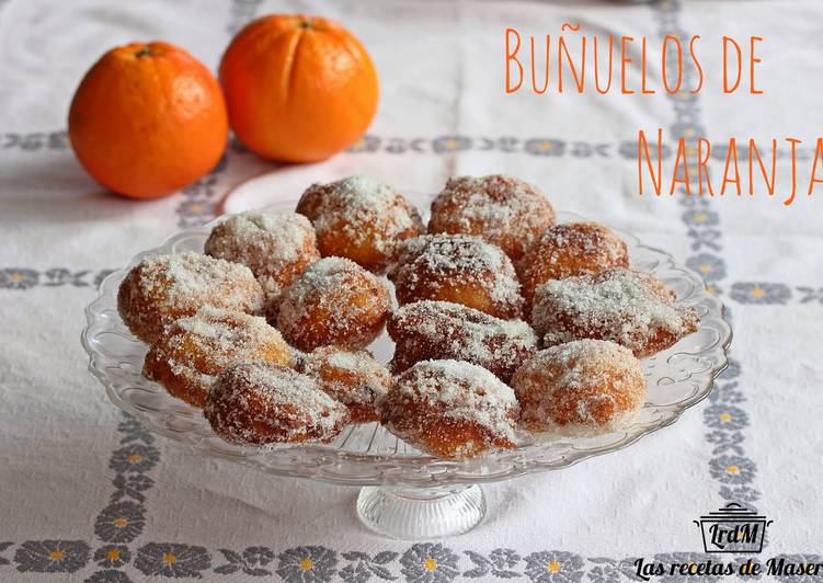 Buñuelos de naranja