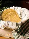 Tortillas de maíz hechas con harina de maíz amarilla