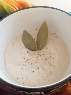 Una foto de Crema de coliflor "a los quesos"