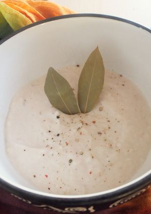 Una foto de Crema de coliflor "a los quesos"