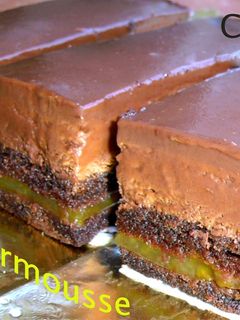 Una foto de Sacher mousse
