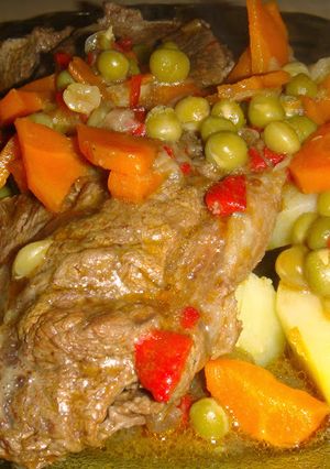 Una foto de Bifes a la criolla liviano