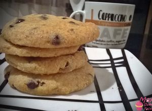 Foto principal de Mega-Cookies en el microondas (en 2 minutos)