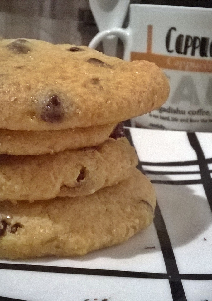 Una foto de Mega-Cookies en el microondas (en 2 minutos)