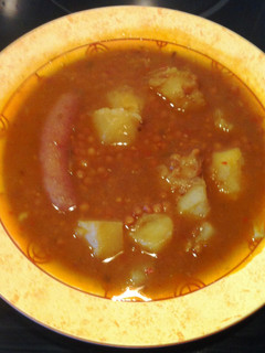 Una foto de Lentejas con chorizo