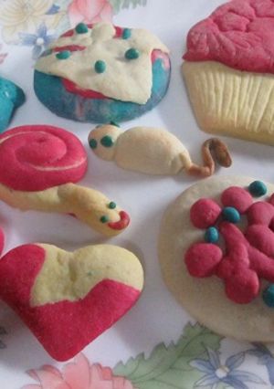 Una foto de Galletas para que preparen los niños