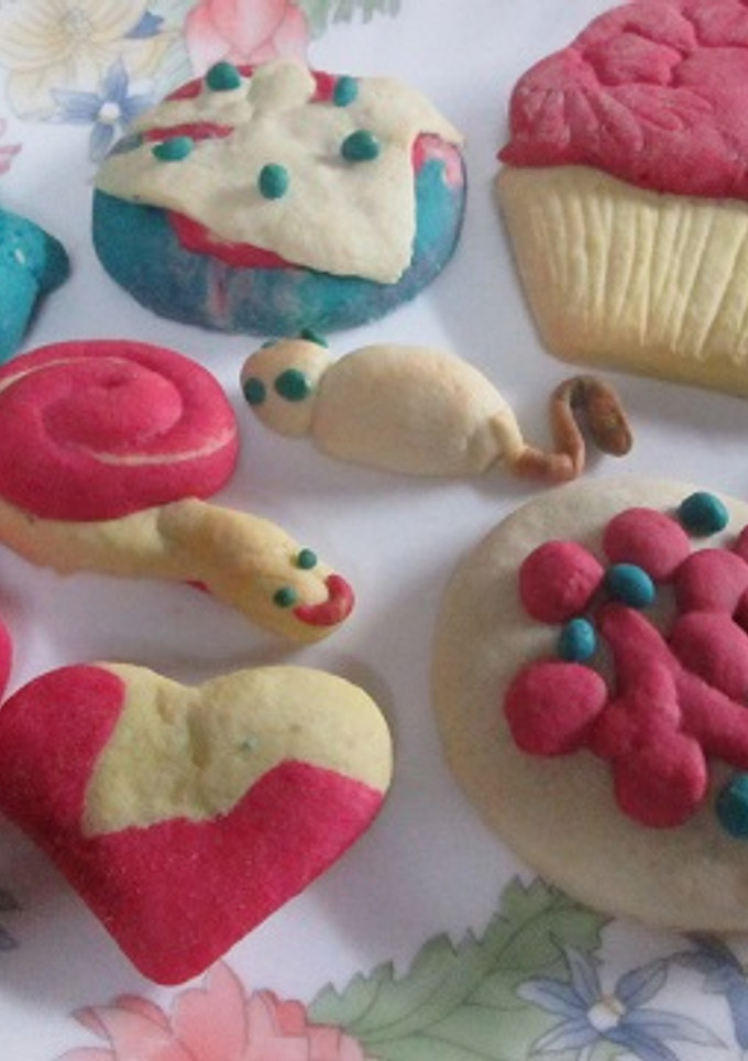 Una foto de Galletas para que preparen los niños