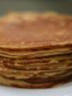 Una foto de Panqueques argentinos de dulce de leche