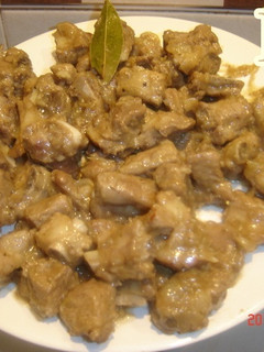 Una foto de Costilla de cerdo rustida