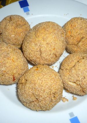 Una foto de Albóndigas de tofu al horno