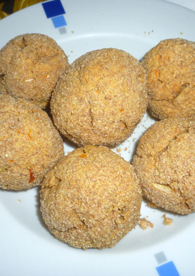 Una foto de Albóndigas de tofu al horno