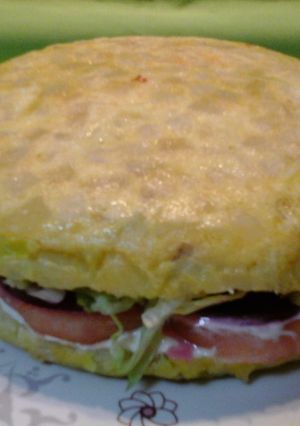 Una foto de Tortilla rellena