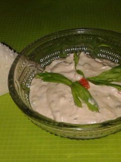 Una foto de Crema de pollo