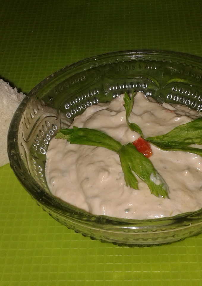 Una foto de Crema de pollo