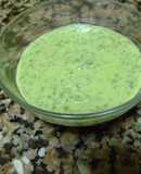 Mojo verde de perejil