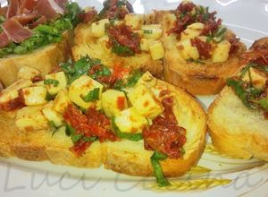 Una foto de Bruschettas Mediterráneas
