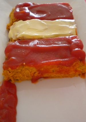 Una foto de Flan de queso cabrales
