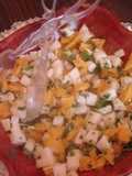Ensalada de jicama y mango