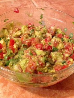 A picture of Pico de gallo.