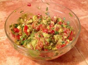 Una foto de Pico de gallo