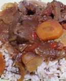 Guiso de ternera con verduras
