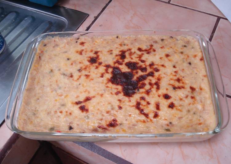 Pastel de papa y atún