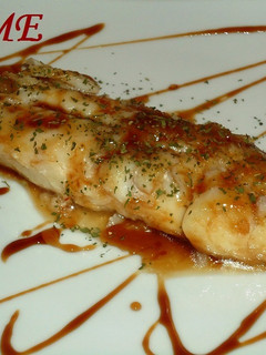 Una foto de Bacalao agridulce