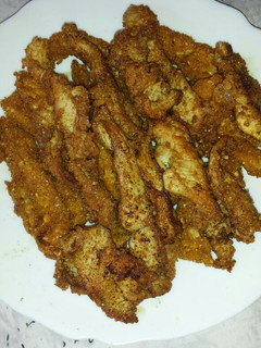 Una foto de Fingers de pollo con kikos