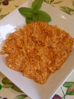 Una foto de Huevos revueltos con tomate