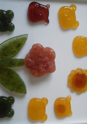Foto principal de Gelatinas de frutas y verduras, para celiacos y alérgicos