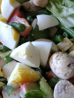 Una foto de Ensalada fresca completa