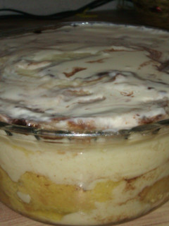 Una foto de Postre de vainillas con la crema pastelera de Evelyn Cos