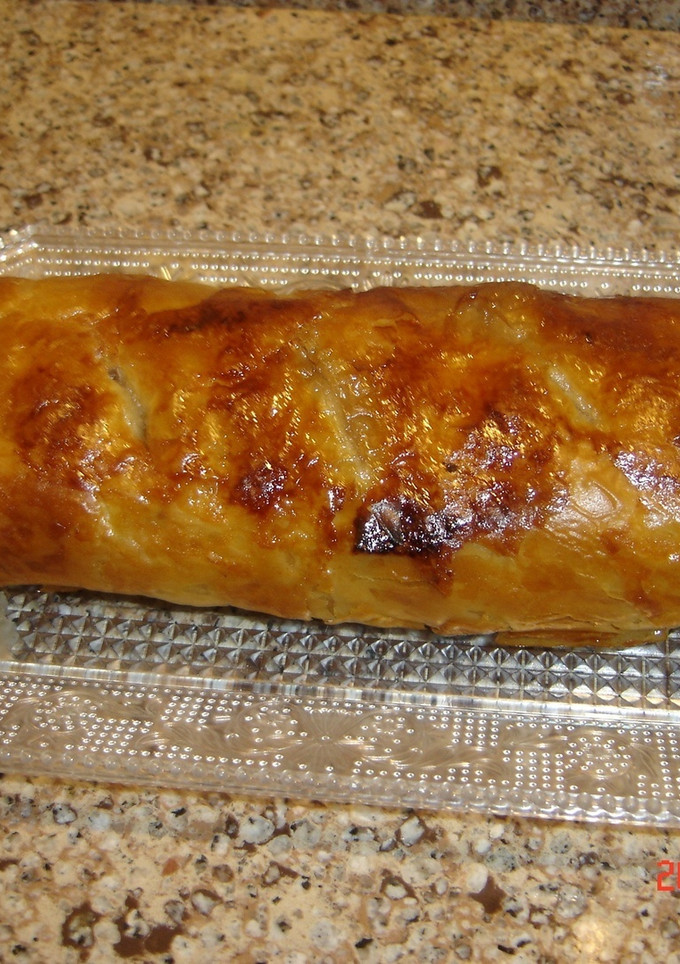 Una foto de Strudel de manzana express
