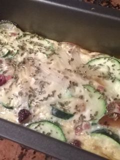 Una foto de Mousse de huevo al horno