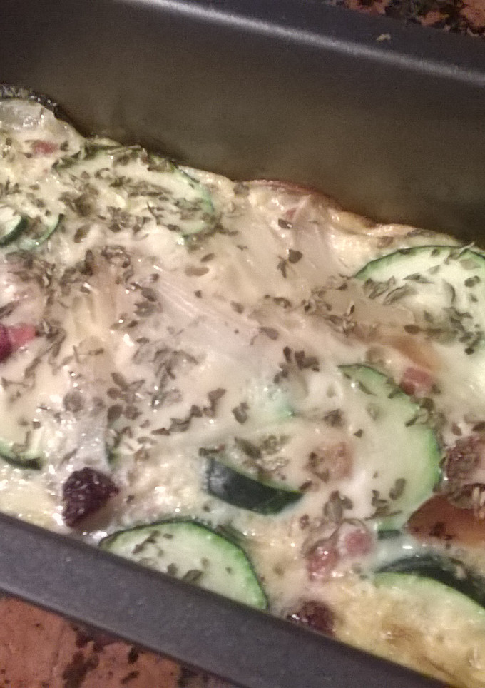Una foto de Mousse de huevo al horno