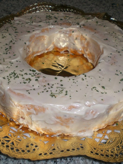Una foto de Pudding de merluza